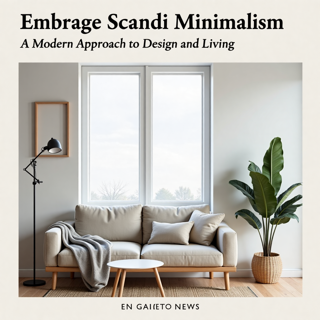 Embrace Scandi Minimalism: A Modern Approach to Design and Living