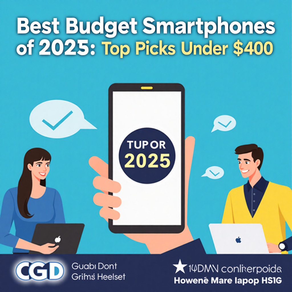 Best Budget Smartphones of 2025: Top Picks Under $400
